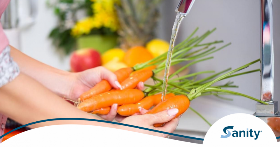 Casca de frutas e legumes importante lavar