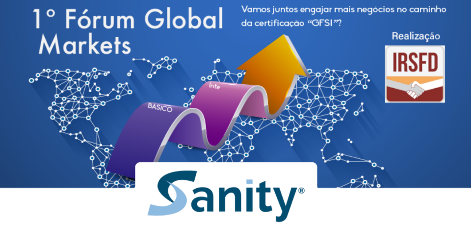 Primeiro Fórum Global Markets 2019 com a Sanity